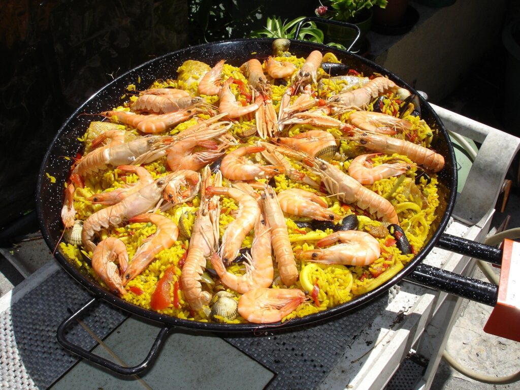 paella from valencia