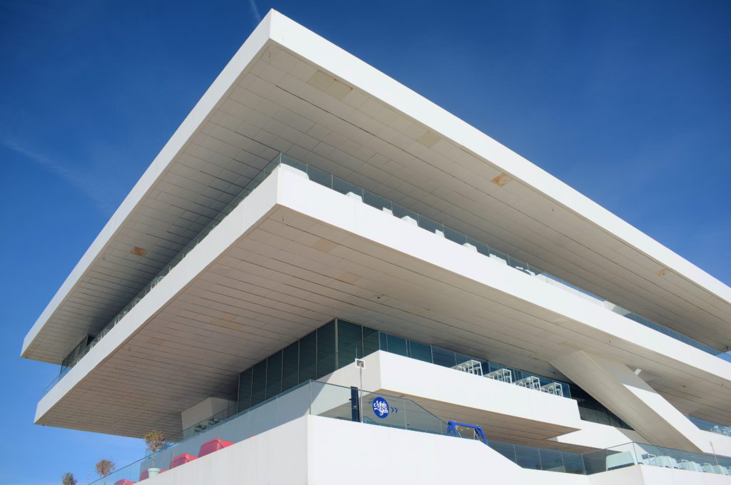 A close up of the striking Veles e Vents building © PAUL KNOWLES / VALENCIA LIFE