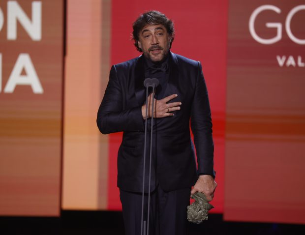 Javier Bardem Goya Awards Valencia